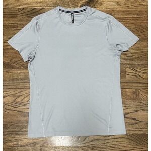 Ten Thousand Men's Grey Lightweight Performance Athletic T-Shirt Sz M